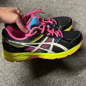 Asics neon cute sneakers